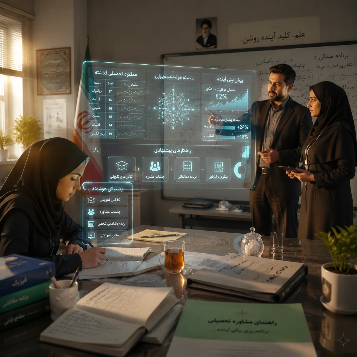 پیش‌بینی افت تحصیلی دانش آموزان به کمک مهندسی کنترل